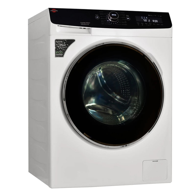 ماشین لباسشویی تمام اتوماتیک سفید پارس خزر مدل WM-8514 W