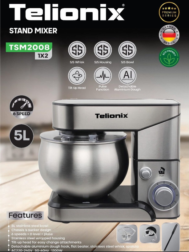 همزن کاسه دار تلیونیکس مدل TSM2008