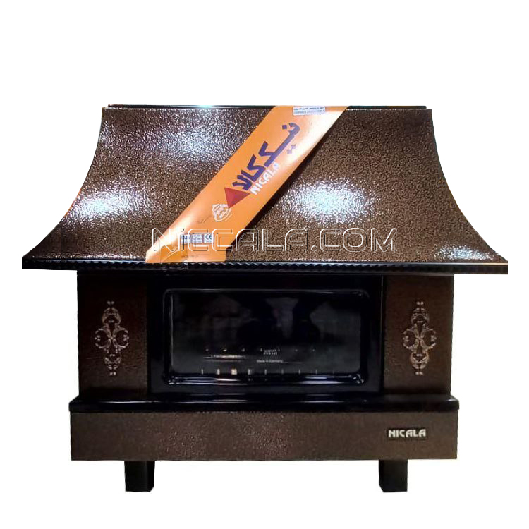 بخاری گازی شومینه ای نیک کالا مدل آذر MC24