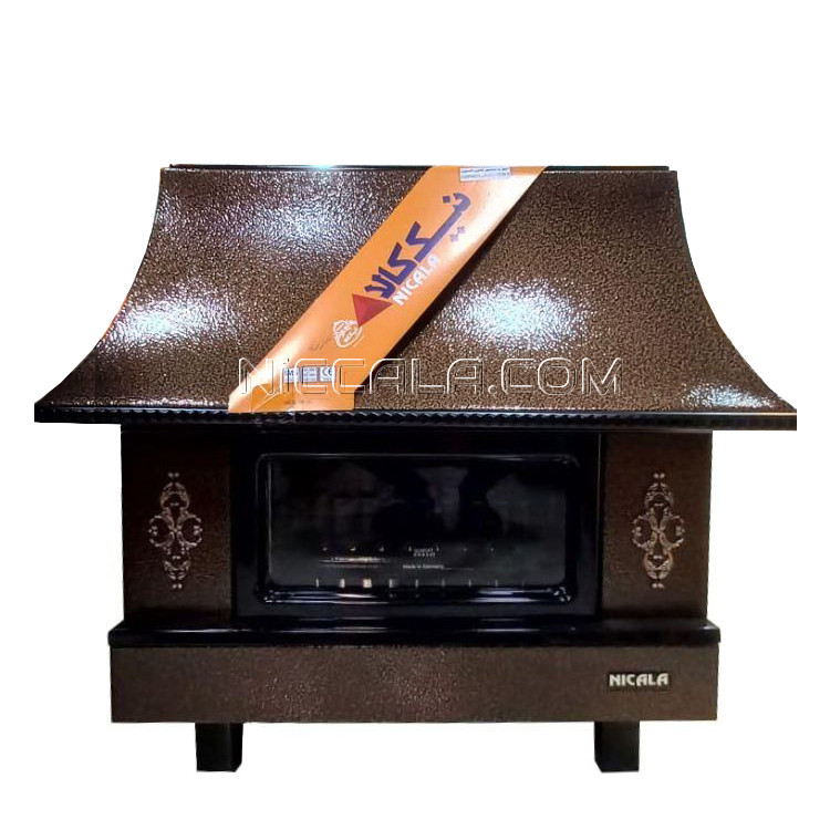 بخاری گازی شومینه ای نیک کالا مدل آذر MC24